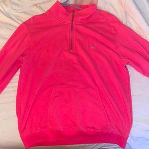 Victoria’s Secret pink half zip sweatshirt, pull over